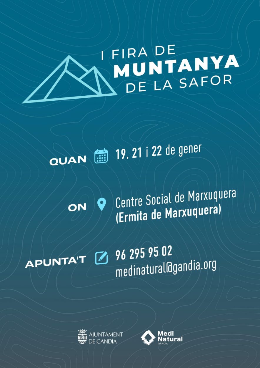 Información para descargar de la Fira de Muntanya de La Safor en Marxuquera