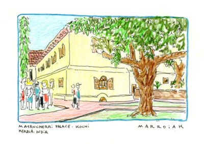 Kochi City in Kerala, India