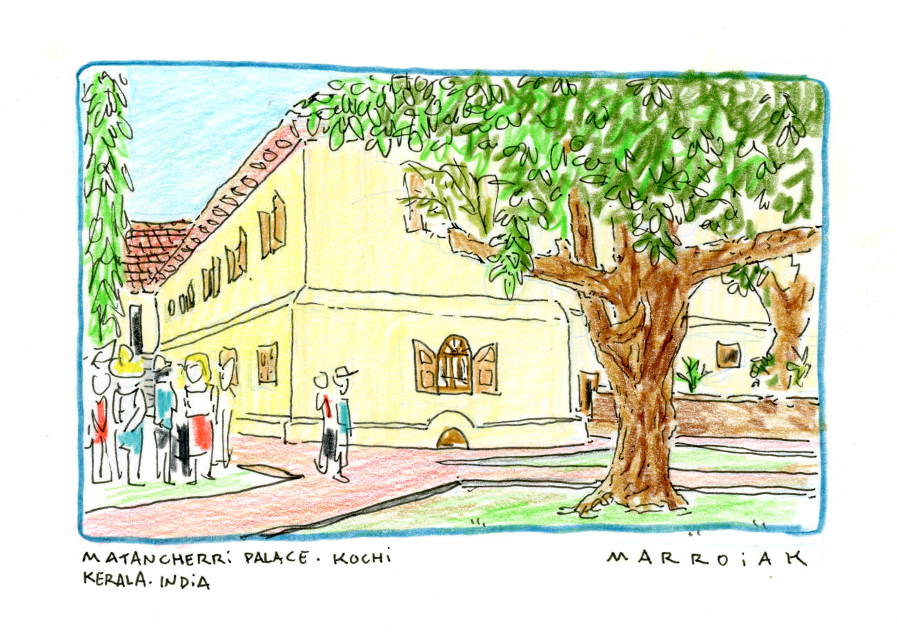 Ciudad de Kochi en Kerala, India