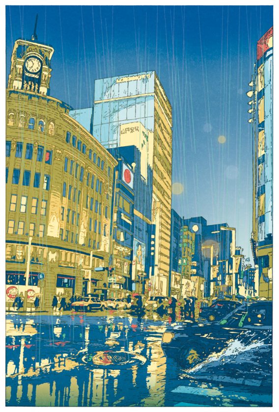 Tokyo Shinji Tsuchimochi ukiyo-e