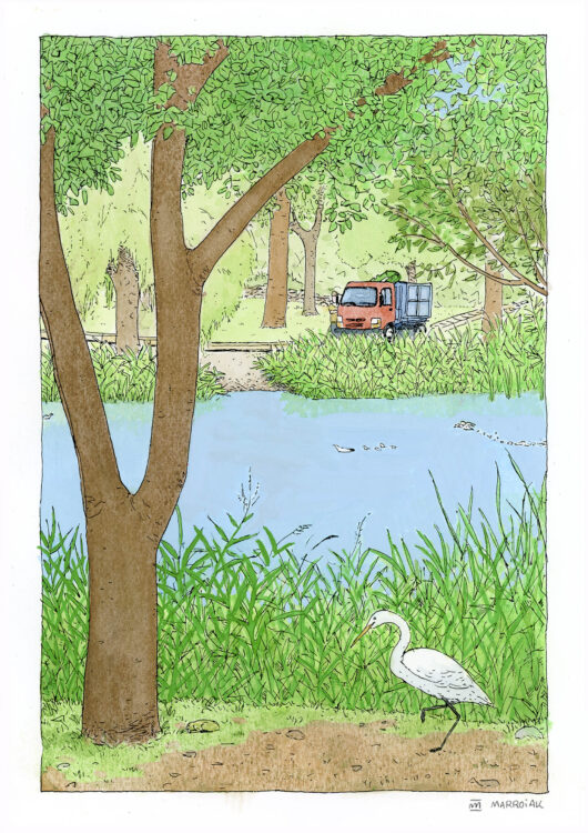 dibujo alqueria del duc gandia