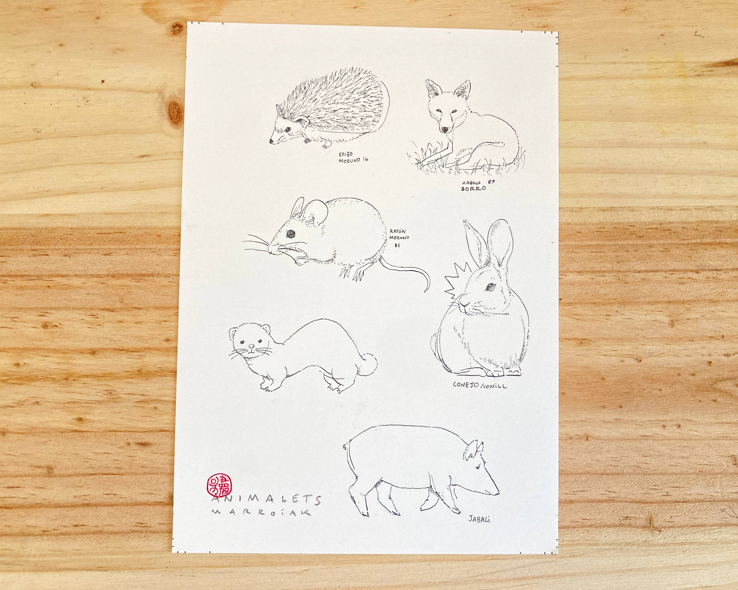 Animalets b n subasta original