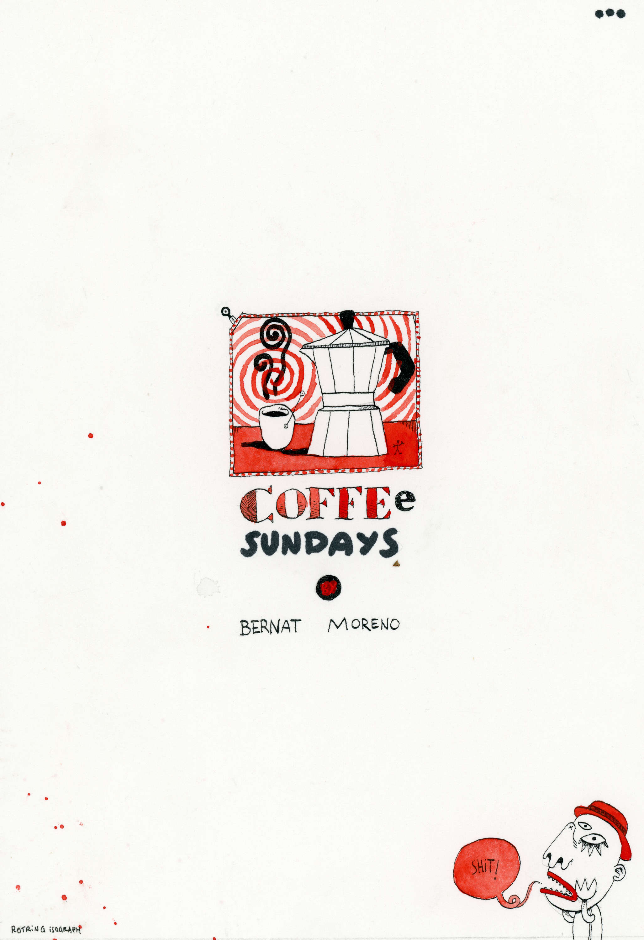 Cafe rojo original subasta de arte