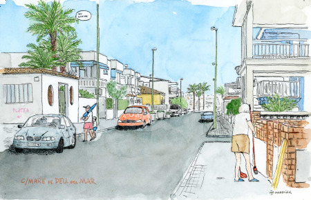 carrer virgen del mar playa oliva original