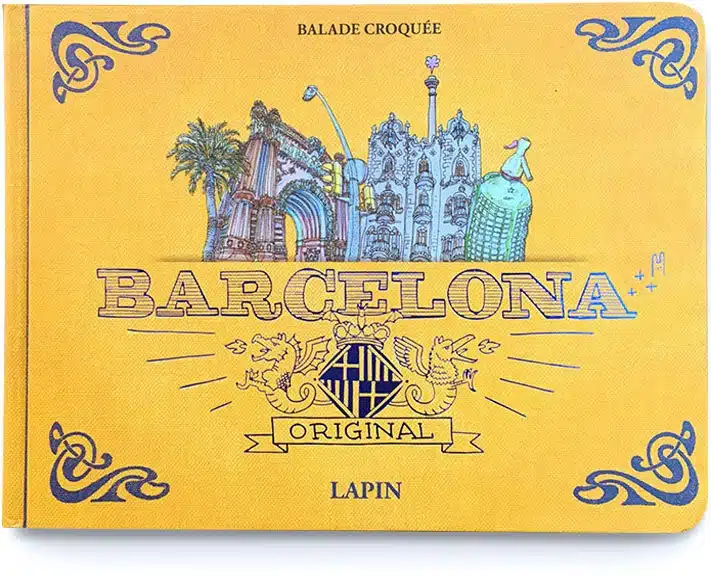 cuaderno de viaje ilustrado lapin Barcelona
