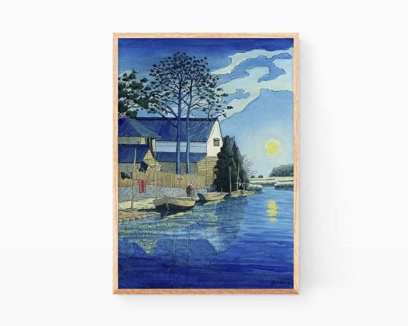 水彩画 顔料版画 （「ホルベイン不透明水彩絵具〈ガッシュ〉 彩 