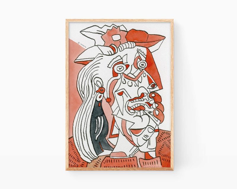 ピカソの版画、スペイン戯曲の本の挿絵 （パプロピカソとは 