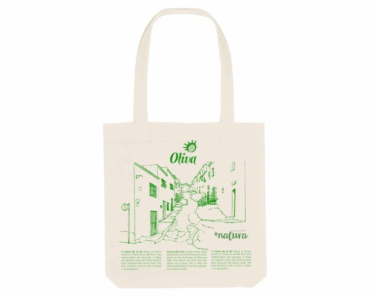 Bolsa de tela Centro Histórico de Oliva (Valencia) • Marroiak