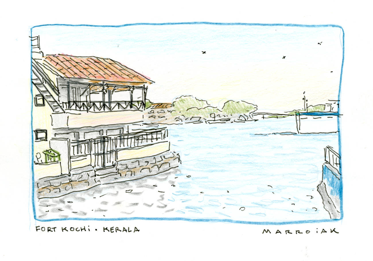 Fort Kochi en Kerala, India