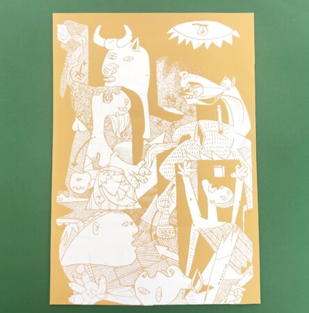 Guernica beige subasta original remix