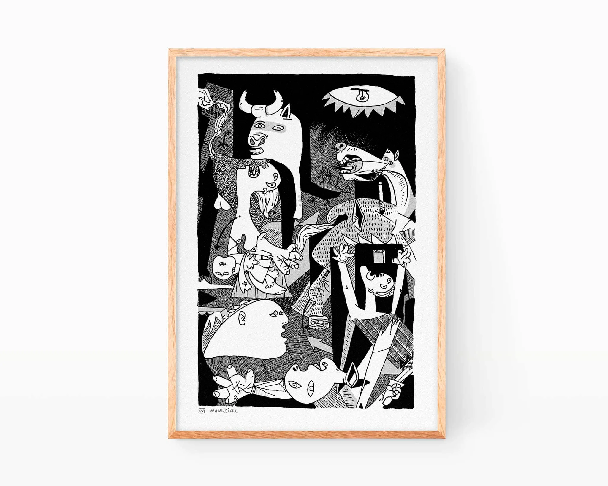 Pablo Picasso's Guernica (reMix) – Marroiak