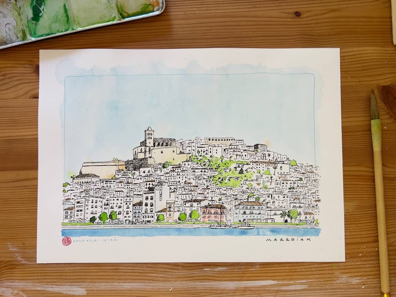 Ibiza Dalt Vila Original Seri Auction