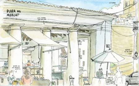Ibiza plaza del mercat original subasta
