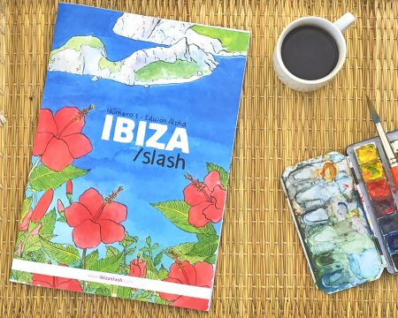 Portada de la revista Ibiza Slash. Ilustración y cómic