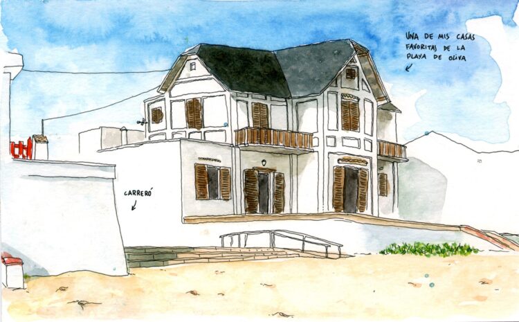 Casa en primera línea de la Playa de Oliva