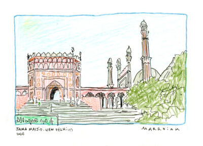 Jama Masjid in New Delhi, India