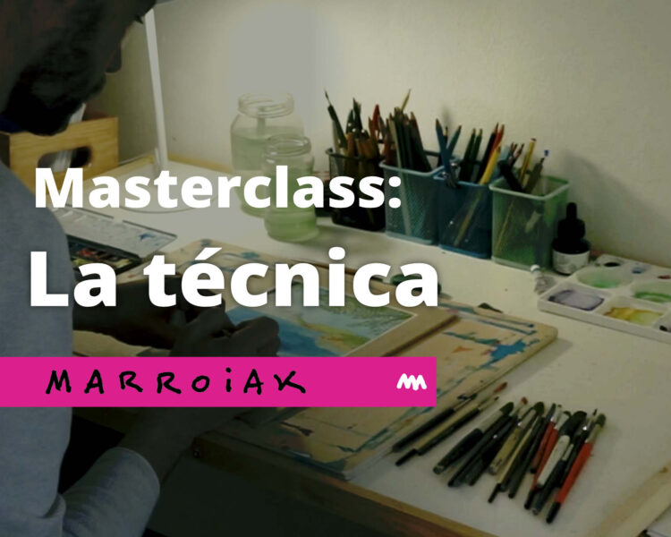 masterclass la tecnica para artistas. De Marroiak