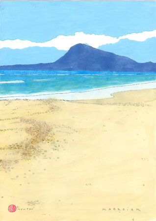 Original gouache montgo subasta de arte