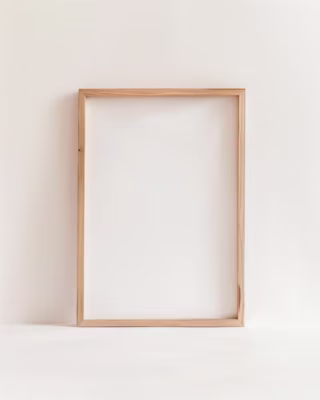 Wooden frame