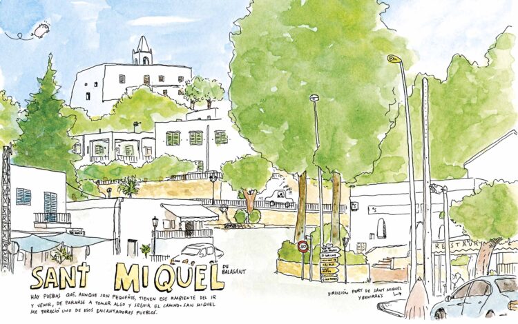 sant miquel ibiza paisaje