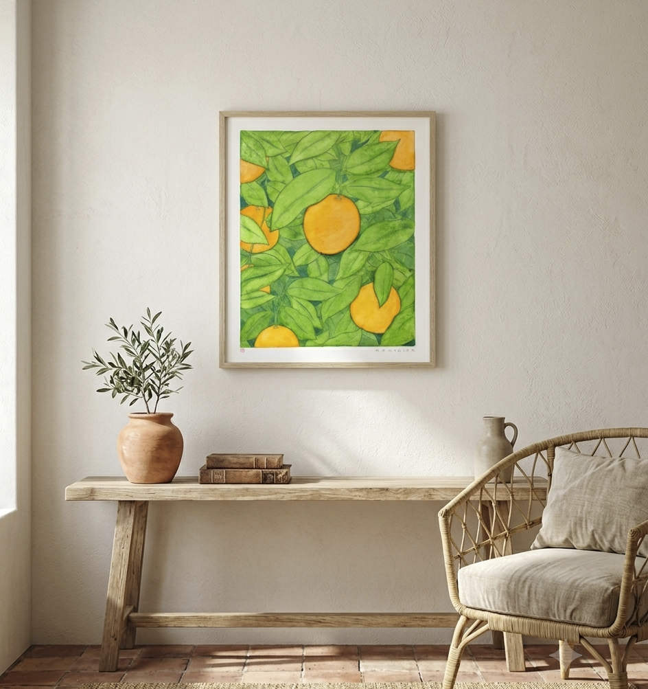 Oranges mockup
