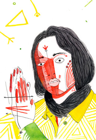 Tra tra original portrait of Rosalía art up for auction