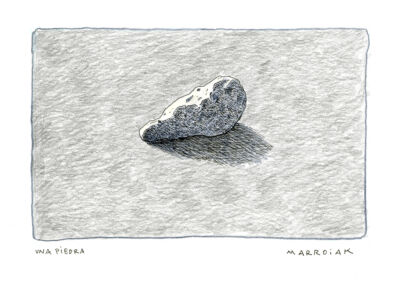 a stone drawing